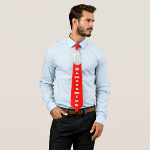 Homekomierende Football Mum Necktie Krawatte