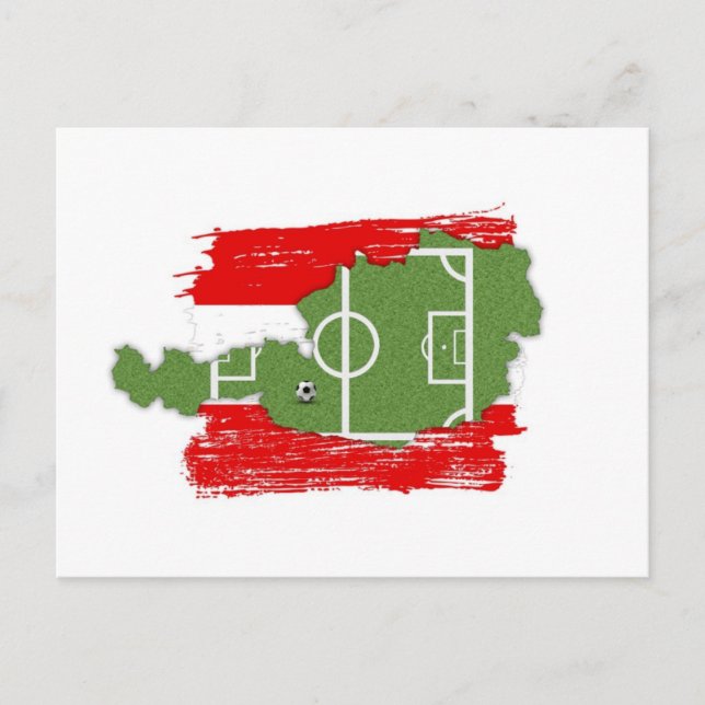 Homeland Soccer Football Austria - Postcard Postkarte