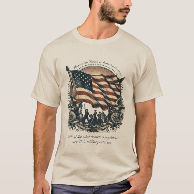 homeless vet T-Shirt (Vorderseite)
