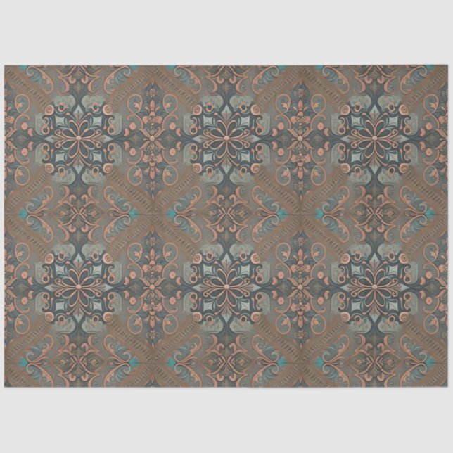 Homely cottage pattern seidenpapier (Vorderseite)