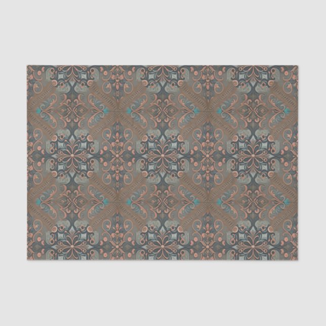 Homely cottage pattern seidenpapier (Vorderseite)
