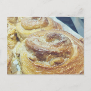Homemade Cinnamon Rolls Postcard Postkarte