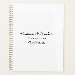 Homemade cookiers add your text name custom  throw planer