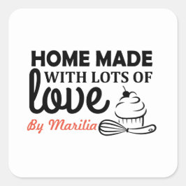 Homemade Cupcakes Classic Round Sticker