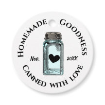 Homemade Goodness Doziert mit Liebe Mason Jar Ded