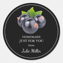 Homemade nur für Sie schwarze Johannisbeere