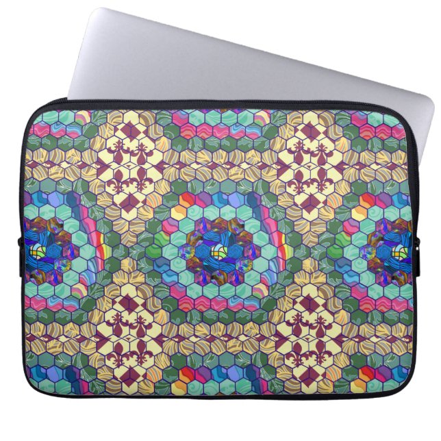Homemade Quilt Laptopschutzhülle (Vorderseite)