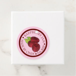 Homemade Raspberry Jam Jelly behält sich vor von Geschenkanhänger
