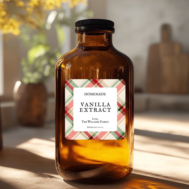 Homemade Vanilla Extract Bottle Stickers (Von Creator hochgeladen)