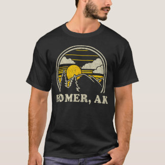 Homer Alaska Ak Vintage Wanderhemd T-Shirt