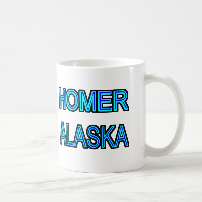 Homer Alaska Tasse (Rechts)