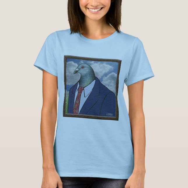 Homer Anzug Gerahmt T-Shirt (Vorderseite)