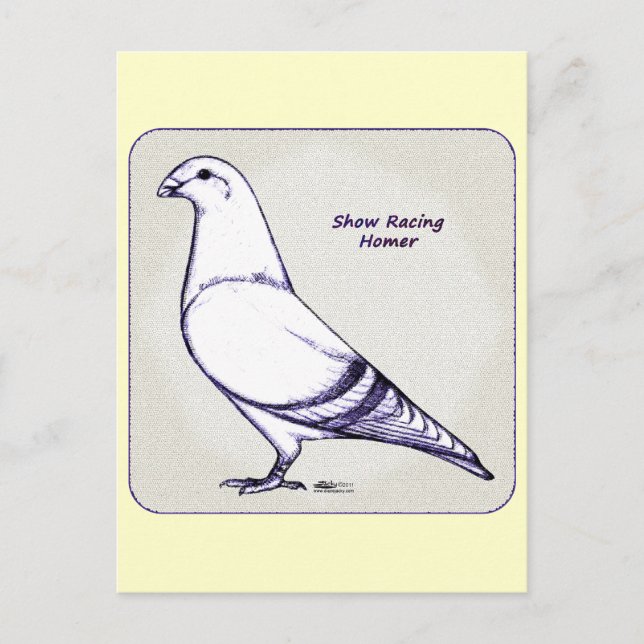 Homer Design Postkarte (Vorderseite)
