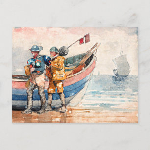 Homer - Die Rückkehr, Kunst, Postkarte