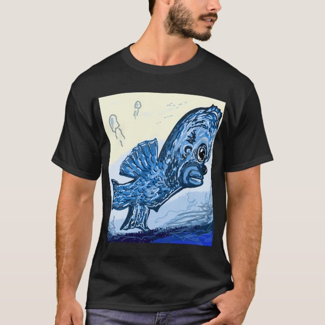 Homer Fisch T-Shirt (Vorderseite)