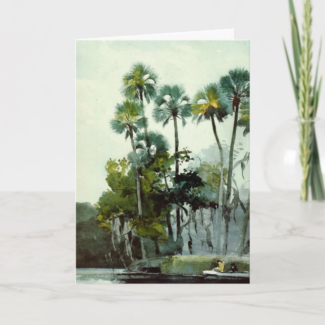 Homer - Fluss Homosassa Karte (Vorderseite)