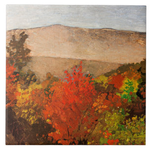 Homer - Herbstbauten Fliese