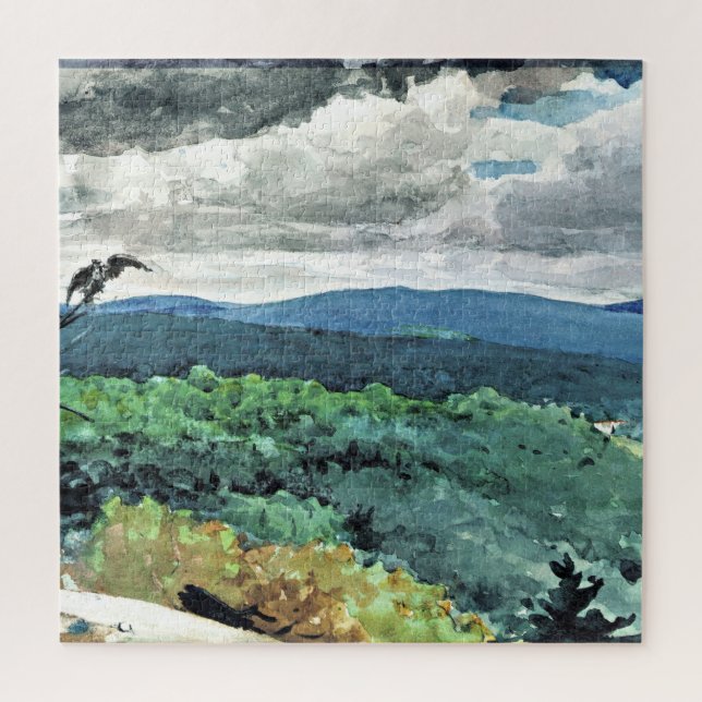 Homer - Hilly Landscape Puzzle (Vertikal)