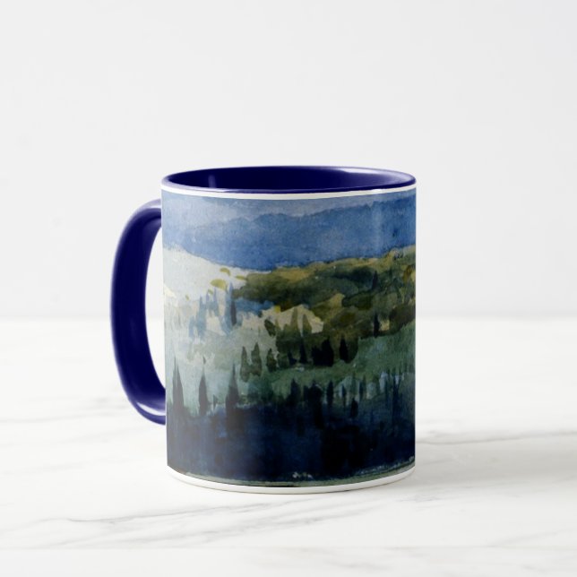 Homer - Indian Village, Adirondacks Tasse (Vorderseite Links)