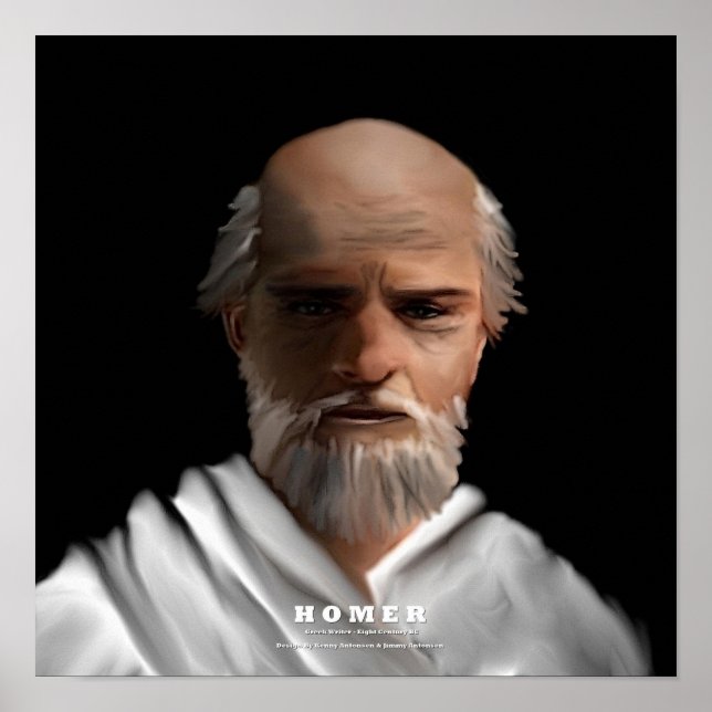 Homer-Poster Poster (Vorne)