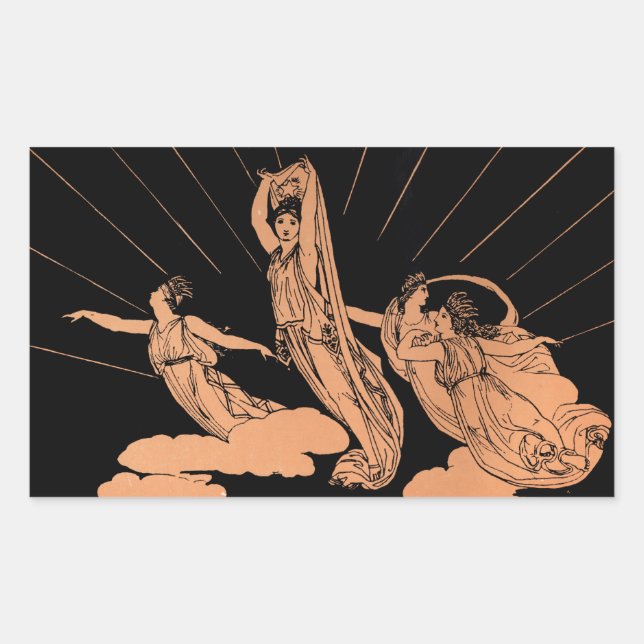 Homer The Odyssey Rechteckiger Aufkleber (Vorderseite)