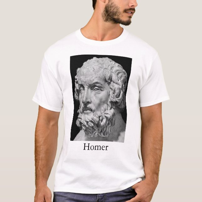 Homer und die Ilias T-Shirt (Vorderseite)