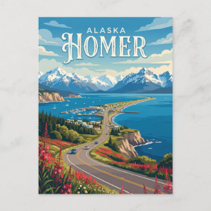 Homer USA Postkarte