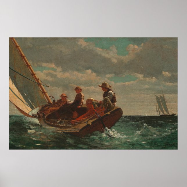 Homer Winslow Kunstwerk Poster (Vorne)