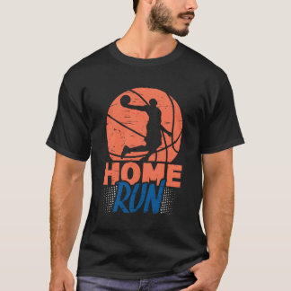 Homerun Basketball Baseball Mash Up Unglaublich wi T-Shirt