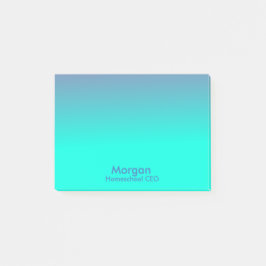 Homeschool CEO Blue Post-it Klebezettel