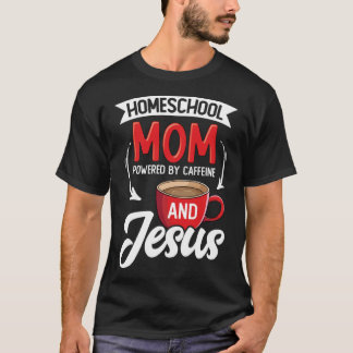 Homeschool Christlich Homeschool Mama T-Shirt