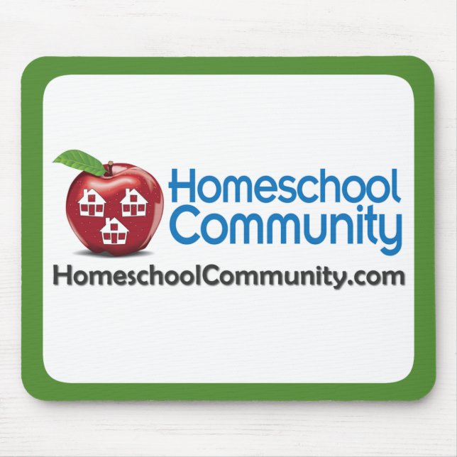 Homeschool Gemeinschaftsmausunterlage Mousepad (Vorne)