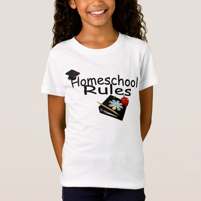 Homeschool Girl'Bella T-Shirt (Vorderseite)