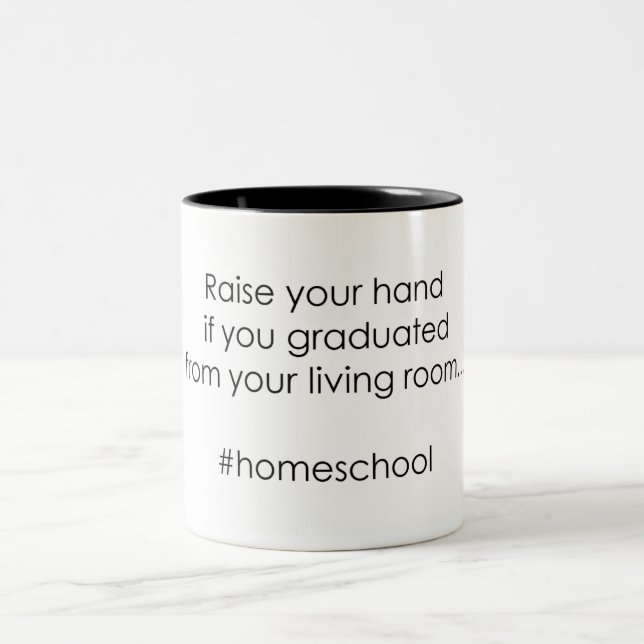 Homeschool graduierte Tasse (Mittel)