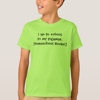 Homeschool in den Pyjamas T-Shirt