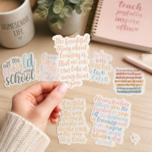 Homeschool Inspirierend Notierungs-Aufkleber