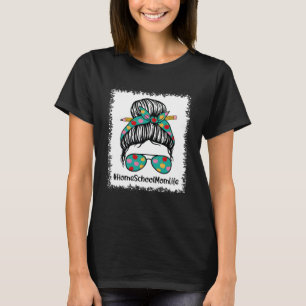 Homeschool-Lebensstil Homeschool-Mutter Lehrende M T-Shirt