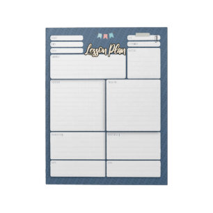 HOMESCHOOL-LESSPLAN 2 Notizblock