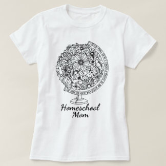 Homeschool Mama, Christliche Mama Homeschool T-Shirt