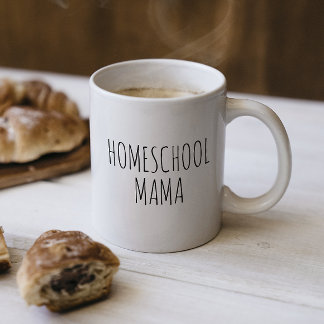 "Homeschool Mama" RAE DUNN inspiriert Kaffeetasse