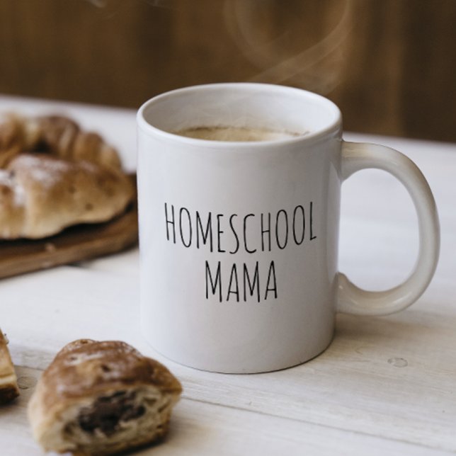 "Homeschool Mama" RAE DUNN inspiriert Kaffeetasse (Von Creator hochgeladen)