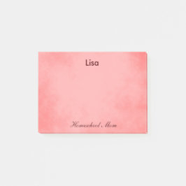 Homeschool Mama Rosa Parchment Post-it Klebezettel