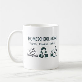 Homeschool Mom's Personalized Mug Kaffeetasse