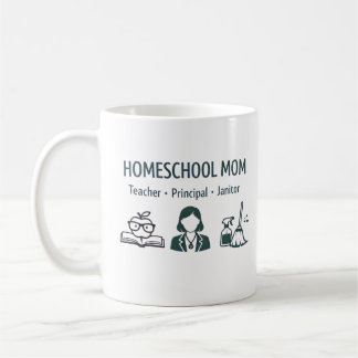 Homeschool Mom's Personalized Mug Kaffeetasse