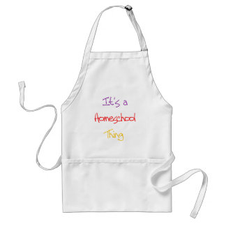 Homeschool Sache Schürze