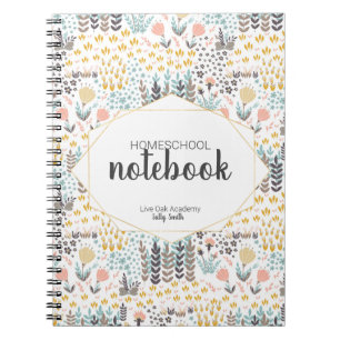 Homeschool-SpiralNotebook  Moderne Florenz Notizblock