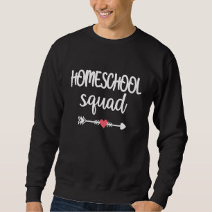 Homeschool Squad Crew Lehrer Sweatshirt