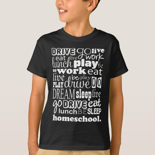 Homeschool T-Shirt (Vorderseite)