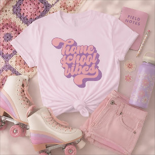 Homeschool Vibes Retro T-Shirt