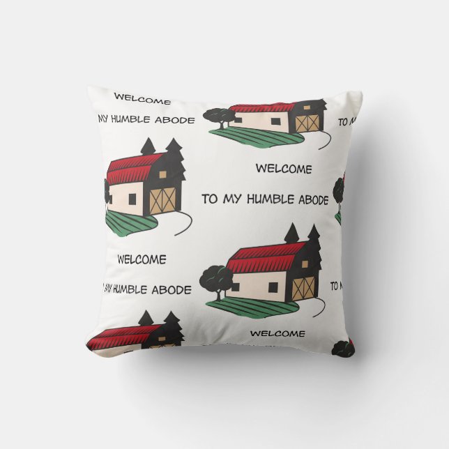 Homestead Door Mat  Kissen (Vorderseite)